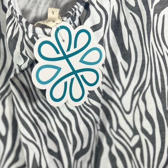 NWT ET CLET Forget About It Grey/White Dress Open Back Size Large Party Nite Out - Picture 9 of 11